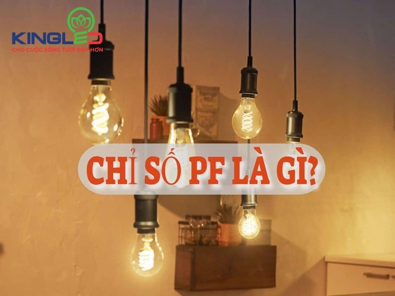 PF (Power Factor) là hệ số công suất chỉ xuất hiện trong thiết bị sử dụng dòng điện xoay chiều